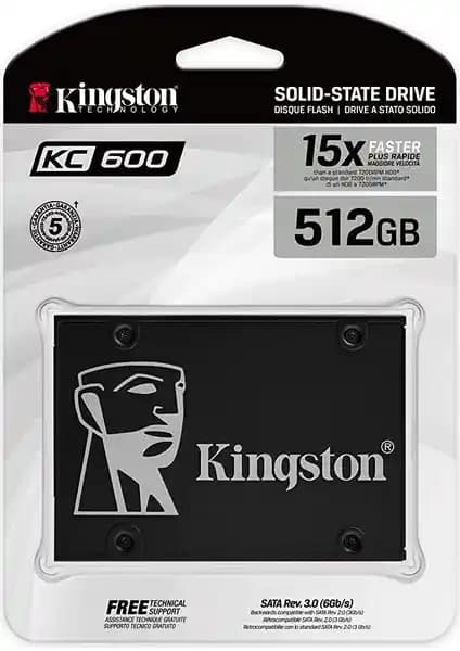 Kingston Kc600 512GB SATA3 SSD: Yüksek Performans ve Güvenilirlik Sunan Depolama Çözümü