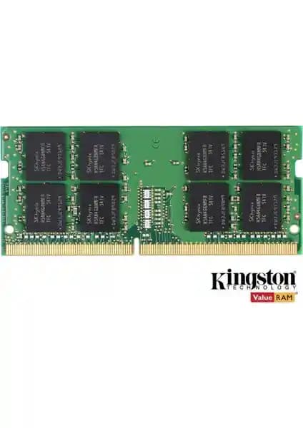 Kingston KVR32S22S8/8 8 GB DDR4 3200MHz SO-DIMM RAM Dizüstü Bilgisayarlar İçin Performans Artırıcı