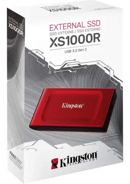 Kingston SXS1000R/1000G 1TB Taşınabilir SSD yüksek hız ve şık tasarım ile mobil kullanım için