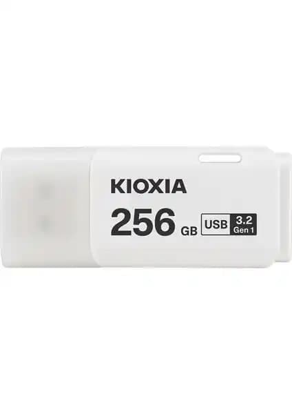 Kioxia 256GB U301 Beyaz USB 3.2 Gen 1 Flash Bellek: Hızlı ve Şık Taşınabilir Depolama Çözümü