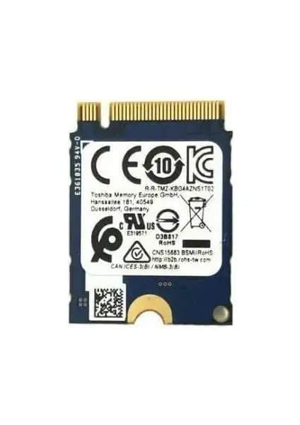 Kioxia KBG40ZNS128G 128GB M.2 NVMe SSD ile Yüksek Performans ve Güvenilirlik