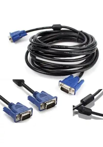 Koodmax 10 Metre VGA Görüntü Kablosu: Yüksek Kalite ve Güvenilir Bağlantı Çözümü