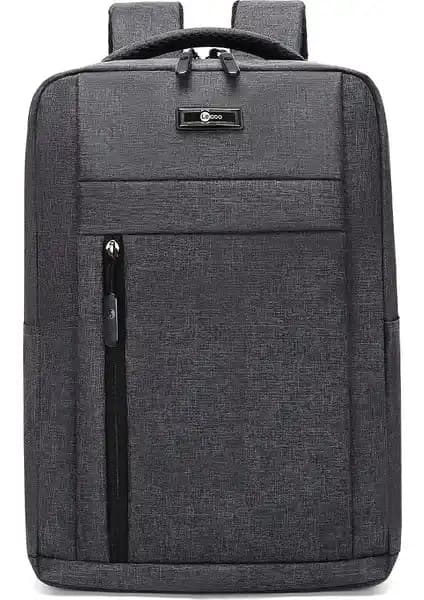 Lecoo BG01 15-15.9 inç Laptop Sırt Çantası Dayanıklı ve Çok Fonksiyonlu Tasarım