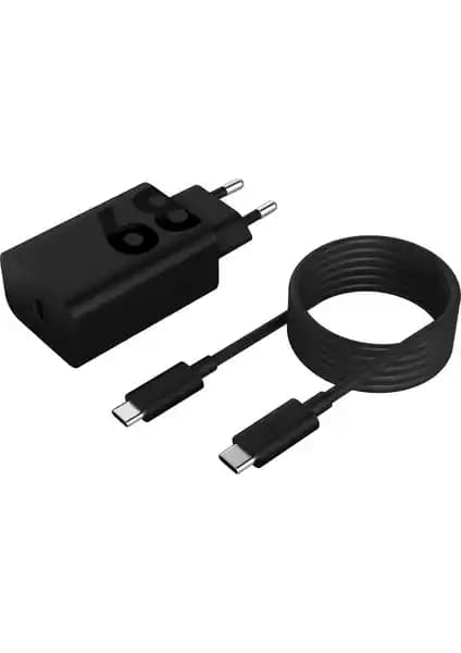 Lenovo 68W USB-C Şarj Aleti ZG38C05739 Güçlü ve Hızlı Şarj Teknolojisi ile Günlük Kullanım İçin