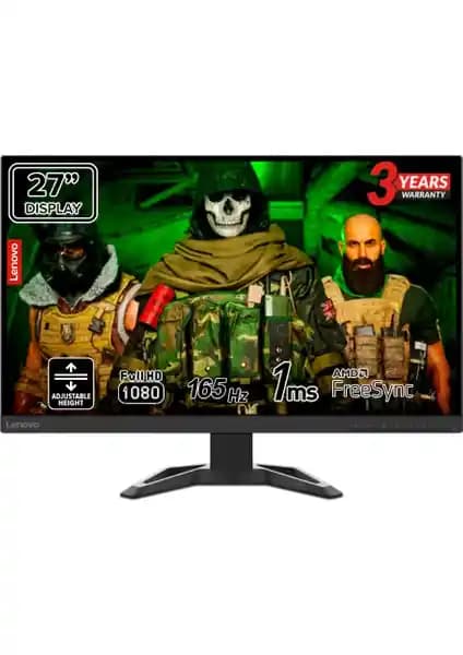 Lenovo G27-30 27 İnç Gaming Monitör Yüksek Performans ve Şık Tasarım Özellikleri