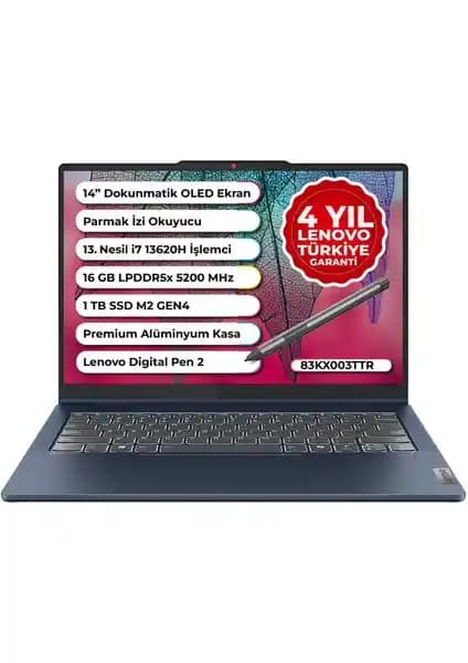 Lenovo Ideapad Slim 5: Güçlü ve Şık Tasarımlı Yüksek Performanslı Dizüstü Bilgisayar