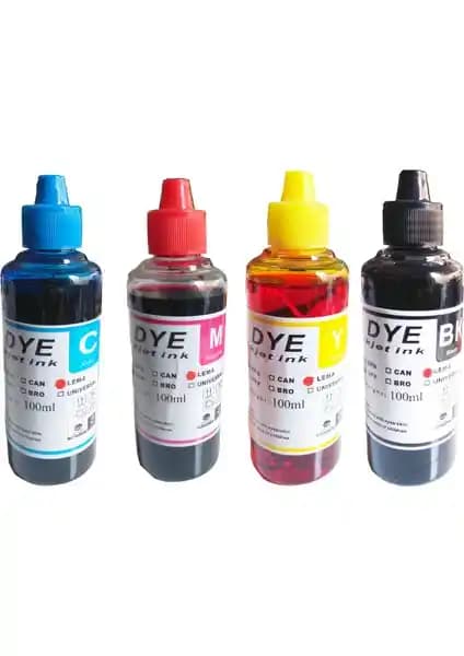 Lexmark ve Canon Pixma E414 Yazıcılar İçin Yüksek Kaliteli Uyumlu Mürekkep Seti