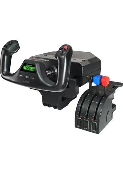 Logitech G PC PRO Flight Yoke Sistemi: Gerçekçi ve Özelleştirilebilir Uçuş Deneyimi İçin