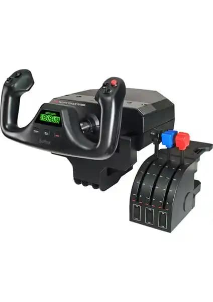 Logitech G PC PRO Flight Yoke Sistemi: Gerçekçi ve Özelleştirilebilir Uçuş Deneyimi İçin
