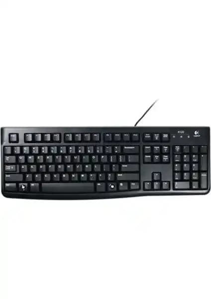Logitech K120 Kablolu Klavye: Dayanıklı ve Sessiz Kullanım İçin Uygun Seçenek