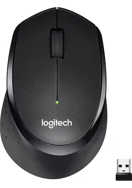 Logitech M330 SILENT Kablosuz Fare: Sessiz ve Ergonomik Tasarım ile Dayanıklı Kullanım