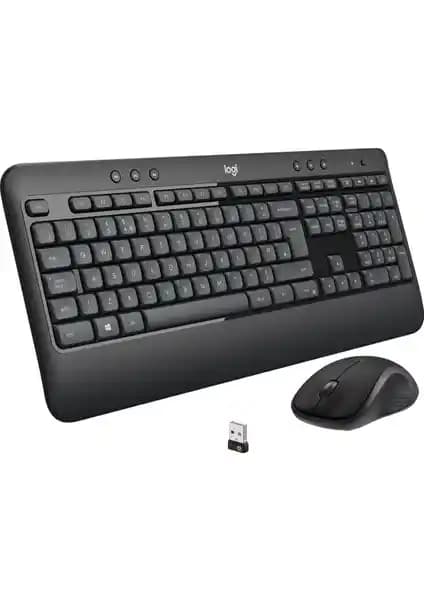 Logitech MK540 ADVANCED Kablosuz Türkçe Klavye ve Mouse Seti Ev ve Ofis Kullanımı İçin