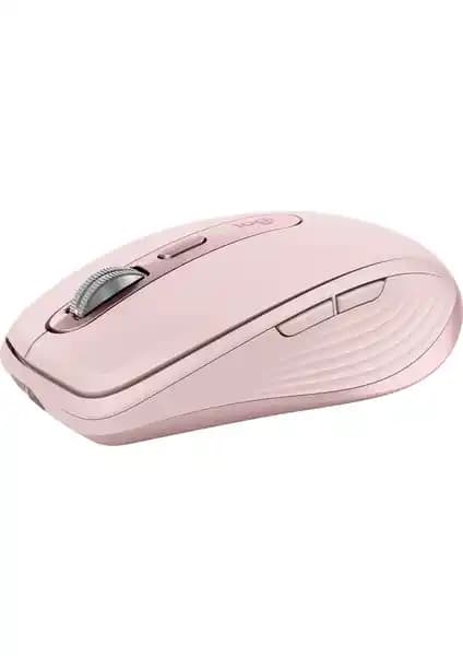 Logitech MX Anywhere 3S Pembe Kablosuz Fare: Yüksek Performans ve Şık Tasarım