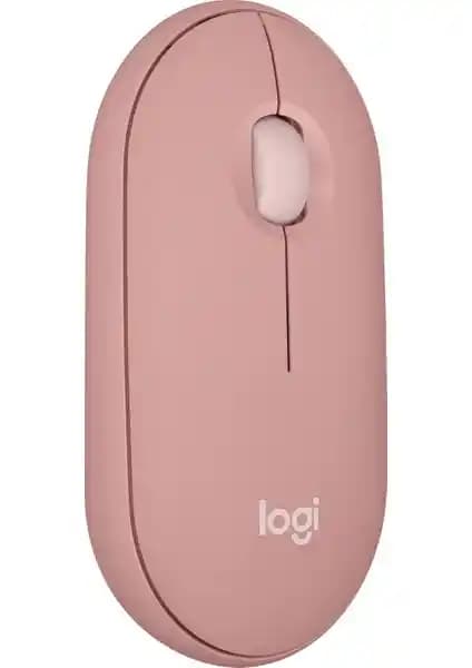 Logitech Pebble 2 Pembe Kablosuz Mouse Çevre Dostu ve Ergonomik Tasarım