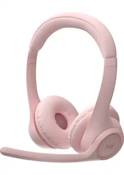 Logitech Zone 300 Gürültü Önleyici Mikrofonlu Kablosuz Bluetooth Kulaklık Pembe