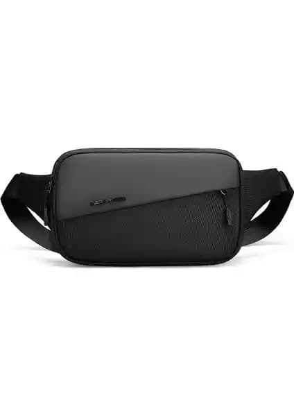 Mark Ryden 7.9 İnç iPad Uyumlu Su Geçirmez Erkek Omuz Çantası Siyah