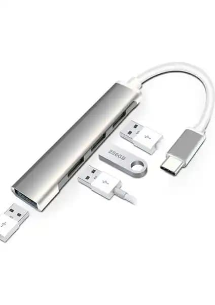 Maxgo 2004 4 Port USB 3.0 Hub Yüksek Performans ve Çok Yönlü Kullanım İmkanı