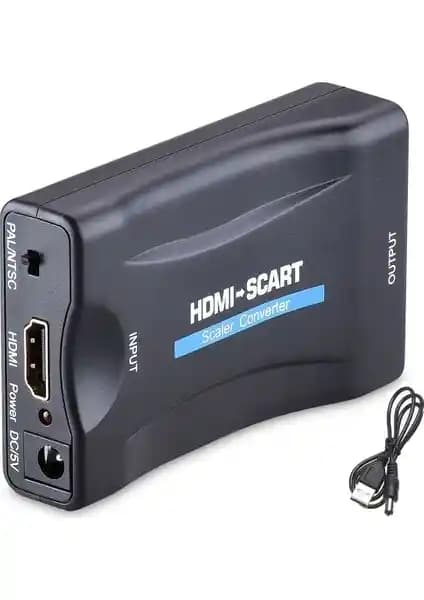 Maxgo 2164 HDMI to Scart Adaptör ile Eski ve Yeni Teknolojilerin Bağlantısını Sağlayın