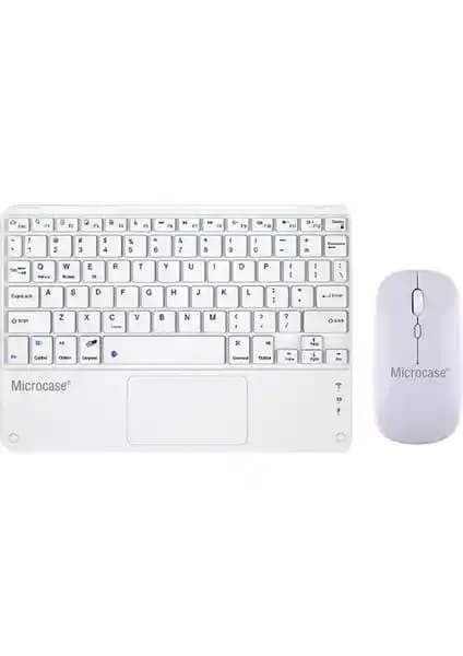 Microcase AL3560 Bluetooth Touchpad Klavye ve Mouse Seti ile Kablosuz Konfor ve Çok Fonksiyonellik