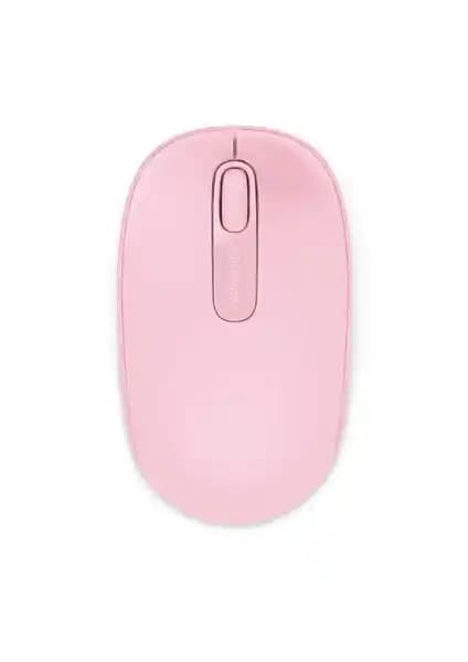 Microsoft Mobile 1850 Kablosuz Pembe Mouse: Şık ve Ergonomik Tasarım Çalışma Ortamına Uyum Sağlar