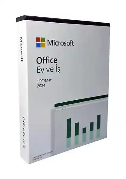 Microsoft Office 2024 Ev ve İş Türkçe Kutu: Güncel ve Güçlü Ofis Yazılım Paketi