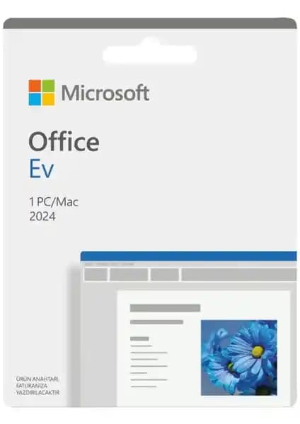 Microsoft Office Ev 2024 Türkçe: Kullanıcı Dostu Tasarım ve Gelişmiş Özellikler
