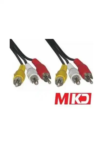 MKD MK-RCA03 3 Metre RCA Video ve Stereo Ses Kablo İncelemesi ve Kullanım Alanları