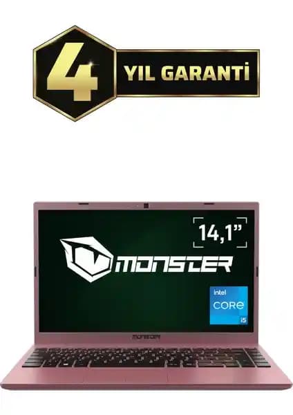Monster HUMA H4 V5.1.5 Rose Gold: Şık Tasarım ve Güçlü Performans Sunan Taşınabilir Bilgisayar