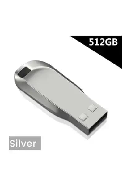 Moonaja 512 GB Metal USB Bellek Yüksek Kapasite ve Dayanıklılık Sunar