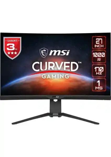 MSI 27 İnç G272CQP Kavisli Oyun Monitörü Yüksek Performans ve Görüntü Kalitesi
