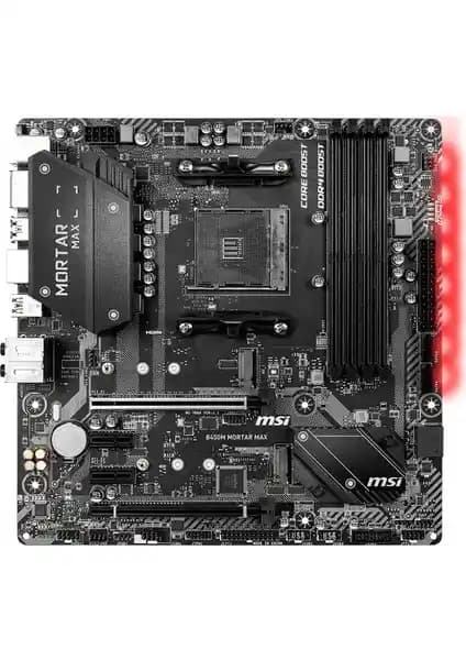 MSI B450M MORTAR MAX Anakart İncelemesi: Yüksek Performans ve Esneklik Sunan Orta Seviye Anakart