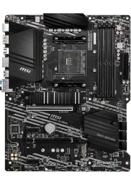 MSI B550-A PRO Anakart: Güçlü Performans ve Gelişmiş Teknolojilerle Sisteminiz İçin Uygun