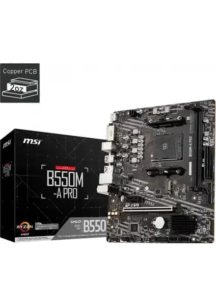 MSI B550M-A Pro DDR4 Anakart İncelemesi: Kompakt ve Performanslı Anakart Seçenekleri