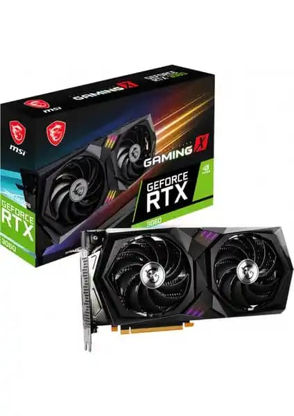 MSI GeForce RTX 3060 Gaming X OC 12GB: Güçlü Performans ve Stabilite Sunan Grafik Kartı