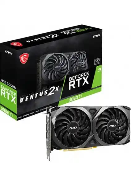 MSI GeForce RTX 3060 Ti Ventus 2X Ekran Kartı: Yüksek Performans ve Güçlü Soğutma Özellikleri