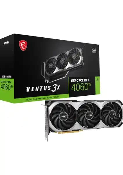MSI GeForce RTX 4060 Ti Ventus 3X 8G OC: Yüksek Performanslı ve Sessiz Grafik Kartı Özellikleri