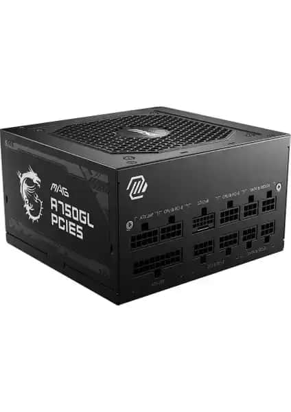 MSI MAG A750GL 750W PCIE5 Güç Kaynağı: Yüksek Verimlilik ve Güvenilirlik Özellikleri