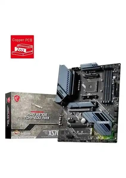 MSI MAG X570S Torpedo Max Anakart Performans ve Güvenilirlik Çözümüdür