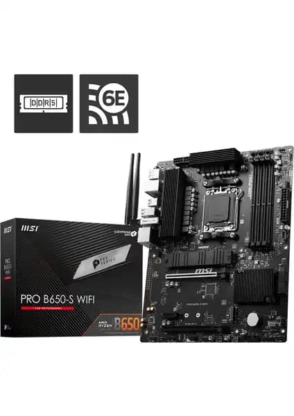 MSI MB PRO B650-S WIFI AM5 Anakart Analizi ve Özellikleri