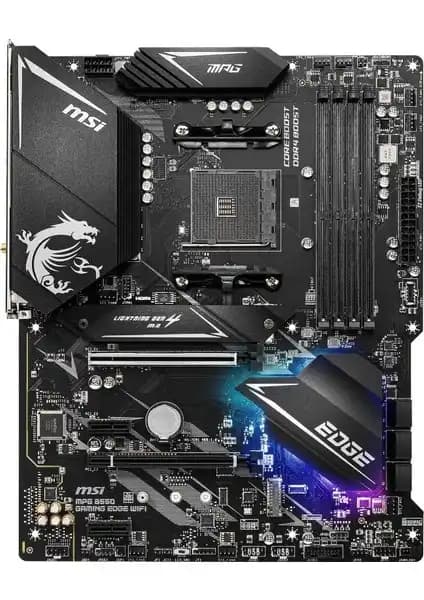 MSI MPG B550 Gaming Edge Wi-Fi Anakartıyla Yüksek Performans ve Bağlantı Özellikleri