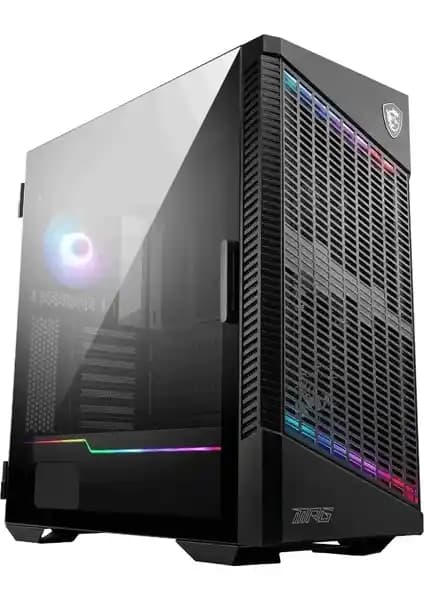 MSI MPG Velox 100P Airflow Temperli Cam RGB ATX Mid Tower Kasa Özellikleri ve Performansı