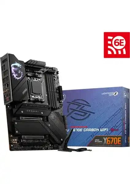 MSI MPG X670E Carbon WiFi Anakart: Yüksek Performans ve Gelişmiş Özellikler