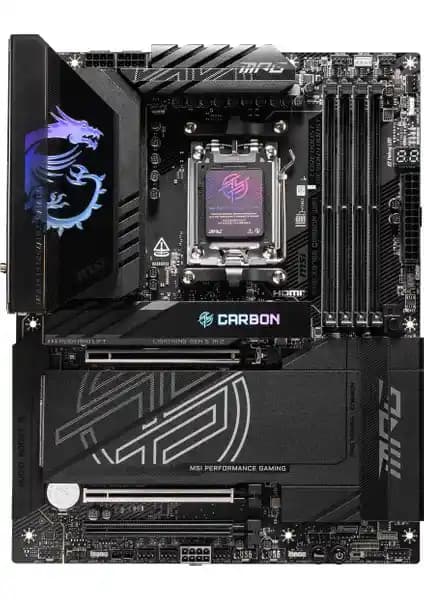 MSI MPG X870E Carbon Wi-Fi Anakartı: Yüksek Performans ve Şıklık ile Güçlü Sistemler