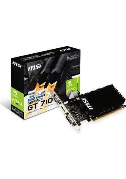 MSI NVIDIA GeForce GT 710 2GD3H LP: Bütçe Dostu ve Temel Grafik İhtiyaçları İçin Uygun