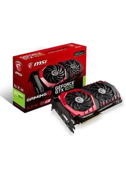 MSI NVIDIA GeForce GTX 1070 Gaming X 8G Ekran Kartı Yüksek Performans ve Güçlü Soğutma Özellikleriyle