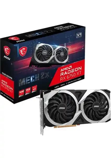 MSI Radeon RX 6750 XT MECH 2X 12G: Yüksek Oyun Performansı ve Gelişmiş Grafik Özellikleri