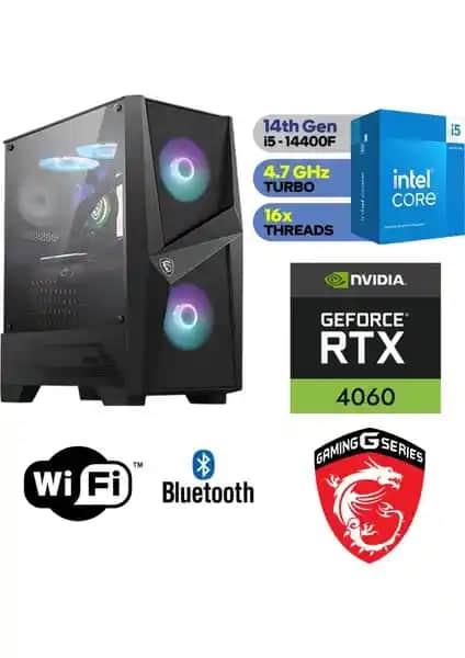 MSI Şafak-Gaming PC DDR5 ile Güç ve Performansın En İyi Buluşması