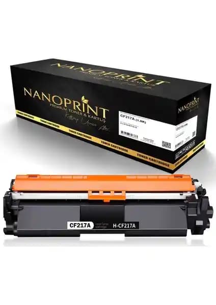 Nanoprint 17A/CF217A Çipli Muadil Toner: Ekonomik ve Yüksek Kapasiteli Çözüm