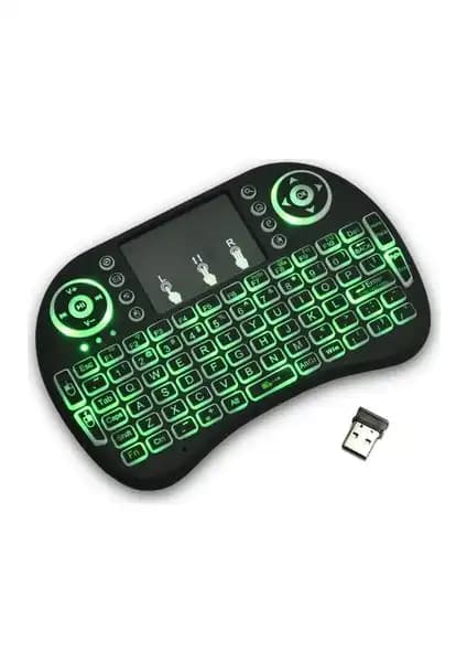 Noveltech Mini Kablosuz RGB Klavye: Taşınabilirlik ve Çoklu Platform Uyumuyla Gelişmiş Kullanım Deneyimi