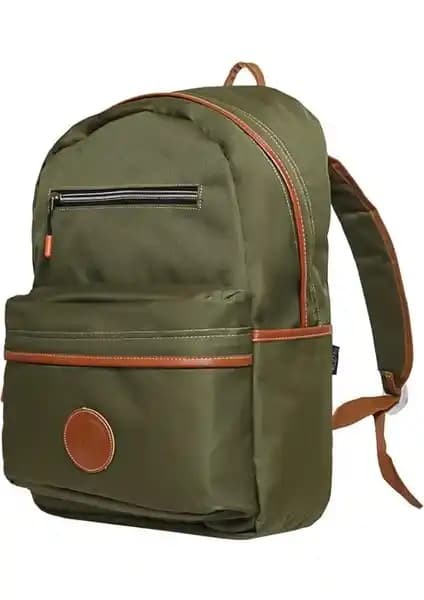 NPO nJoy 16 inç Unisex Notebook ve Günlük Sırt Çantası Haki Renk ile Fonksiyonellik ve Şıklık